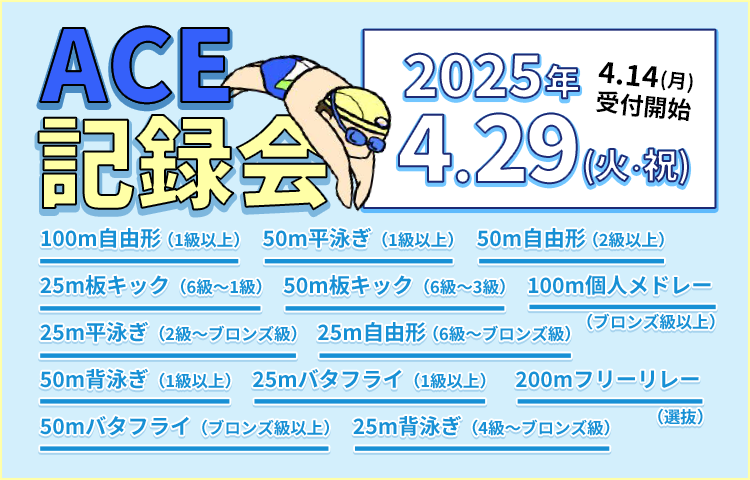 2025年ACE記録会